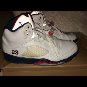 Nike Air Jordan Retro V (Independence Day size 12)